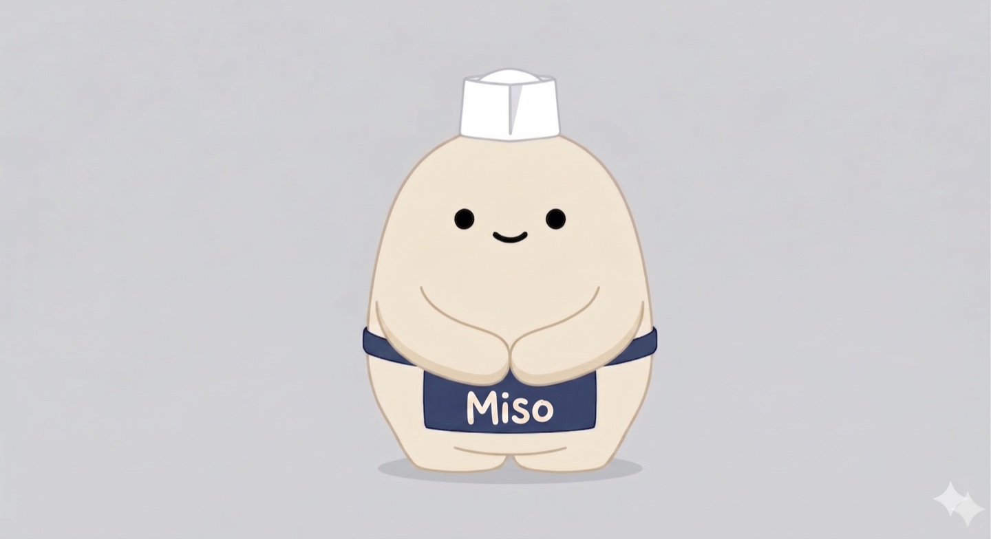 Miso app mascot